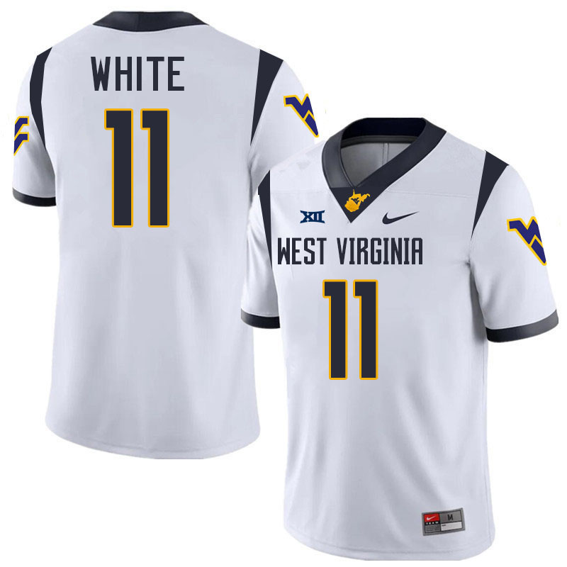 Kevin White WVU Jersey,West Virginia Mountaineers #11 Kevin White Jersey Youth College-White